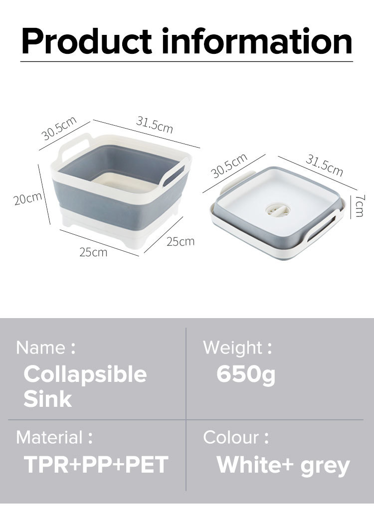 Collapsible Sink Drain Plug-9